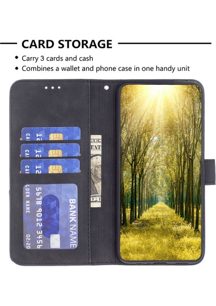 Xiaomi Redmi Note 13 Pro 5g Için Eşkenar Dörtgen Pu Kılıf (Yurt Dışından) modelleri