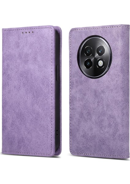 Realme 13+ Için Manyetik Rfıd Pu Kılıf (Yurt Dışından)