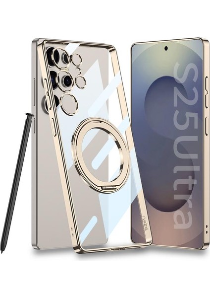 Samsung Galaxy S25 Ultra 5g Için Gkk Manyetik Tutucu Pc Kılıfı (Yurt Dışından)