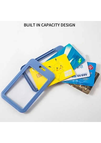 No.6 1 Adet Çift Taraflı Şeffaf Kimlik Kartı Tutucu Su Geçirmez Yaka Kartı Tutucu Yatay Kimlik Kartı Tutucu (Yurt Dışından) fırsatları