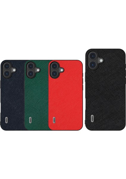 iPhone 16 Için Abe Çapraz Dokulu Telefon Kılıfı (Yurt Dışından) fiyatları