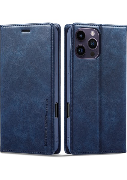 iPhone 16 Pro Max Için Lc.ımeeke Rfıd Pu Kılıf (Yurt Dışından)