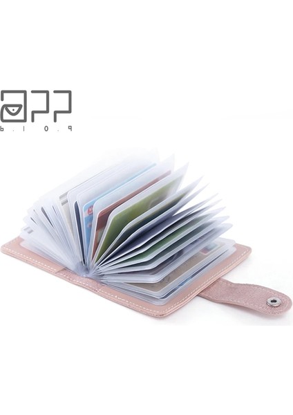 24 Bit Siyah App Blog Kadın Erkek Kimlik Kredi Kartvizitlik Cüzdan Pasaport Kapağı Kart Çantası Kılıf Femme Kadın Erkek Carteira Mujer Çanta (Yurt Dışından) fiyatları