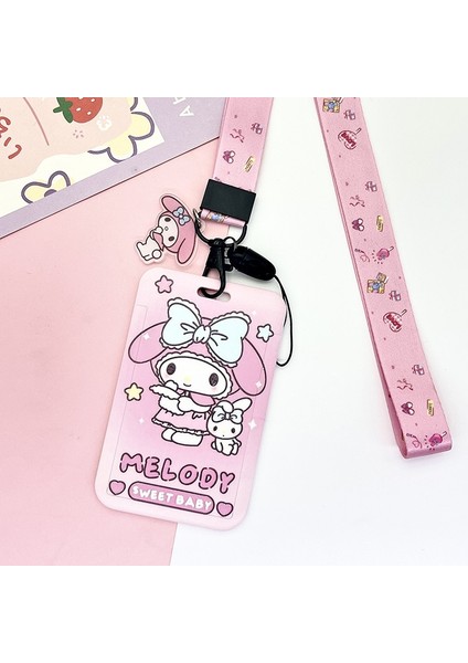 20 Sanrio Hello Kitty Kart Sahibinin Kız Öğrenci Karikatür Melody Kuromi Pvc Sürgülü Kapak Anti-Mıknatıslığı Giderme Çok Fonksiyonlu Kart Kılıfı (Yurt Dışından) fırsatları