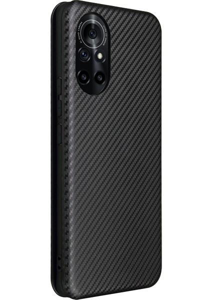 Huawei Nova 8 5g Karbon Fiber Manyetik Pu Kılıf Için (Yurt Dışından) modelleri
