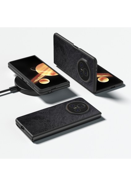 Honor Magic V3 Için Lichi Doku Pu Kılıf (Yurt Dışından) fırsatları