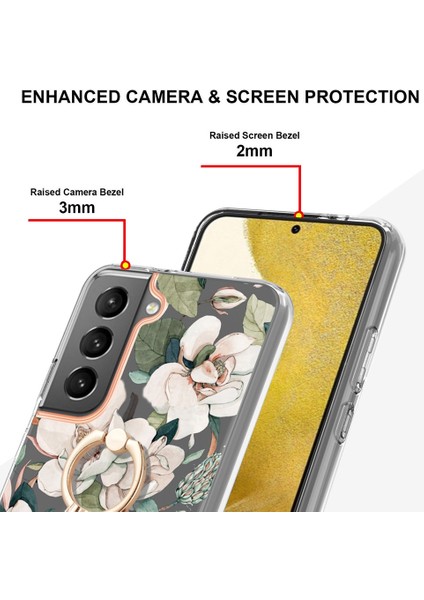 Samsung Galaxy S23+ 5g Için Halkalı Imd Tpu Telefon Kılıfı (Yurt Dışından) modelleri