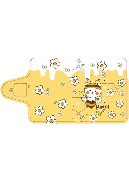 25 Yeni Sevimli Kadın Kart Çantası Cüzdan Karikatür Desen Cüzdan Çanta Bozuk Para Cüzdanı Kart Tutucu Pasaport Kapağı Kredi Kartı Tutucusu 20 Bit (Yurt Dışından)