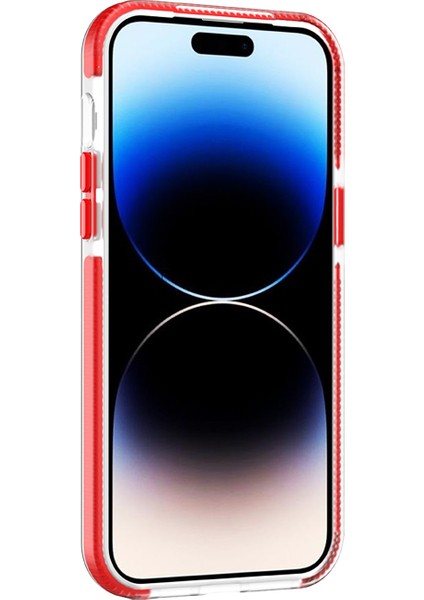 iPhone 14 Pro Max Için Iki Renkli Şeffaf Telefon Kılıfı (Yurt Dışından) fiyatları