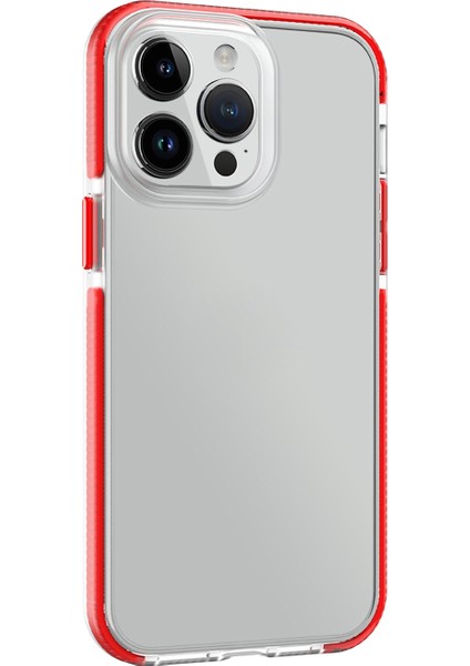 iPhone 14 Pro Max Için Iki Renkli Şeffaf Telefon Kılıfı (Yurt Dışından) modelleri