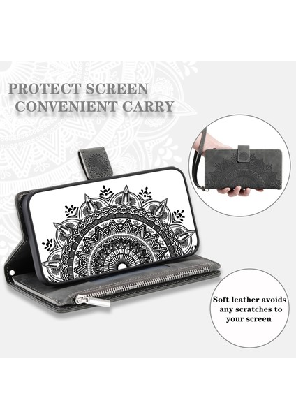 Samsung Galaxy S25+ 5g Için Çoklu Kart Totem Fermuarlı Kılıf (Yurt Dışından) modelleri