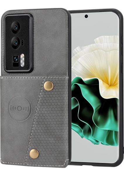 Huawei P60 / P60 Pro Için Çift Tokalı Telefon Kılıfı (Yurt Dışından)