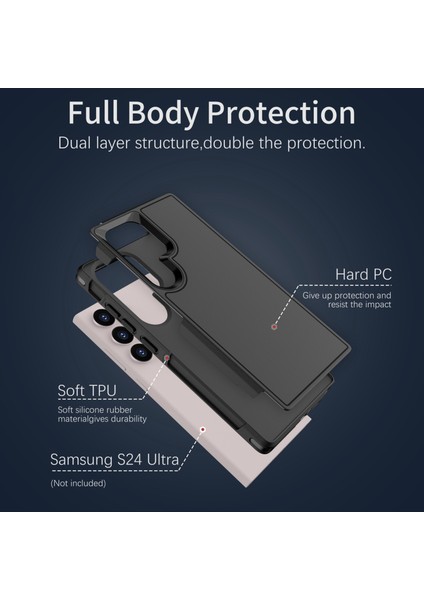 Samsung Galaxy S22 Ultra 5g Için Pc Hibrit Tpu Telefon Kılıfı (Yurt Dışından) fırsatları