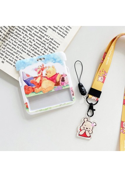 J Disney Stitch Minnie Mouse Kampüs Kart Seti Uzun Halat Rozeti Öğrenci Kartı Metro Kart Seti Çalışma Kartı Hediye (Yurt Dışından) modelleri