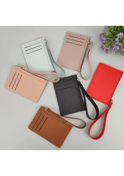 Mavi Ince Kartlıklı Cüzdan Organizatör Kadın Erkek Kartvizit Sahipleri Cüzdan Ince Banka Kredi Kartı Kimlik Kartları Kapak Bozuk Para Kesesi (Yurt Dışından) fiyatları