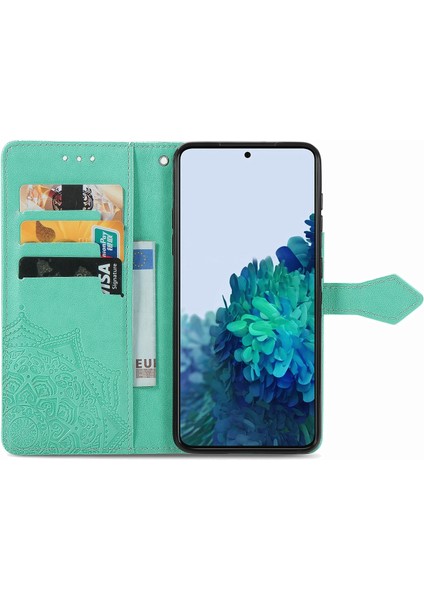 Samsung Galaxy S22+ 5g Için Mandala Çiçek Deri Kılıf (Yurt Dışından) modelleri