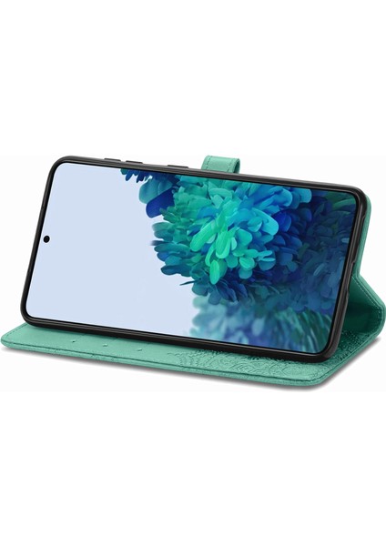 Samsung Galaxy S22+ 5g Için Mandala Çiçek Deri Kılıf (Yurt Dışından) fırsatları