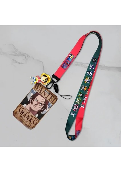 Hz-14 1 Takım Anime Tek Parça Aranıyor Kimlik Kartı Tutucu Şekil Koleksiyonu Luffy Nika Roger Kılıfları Kart Kordon Anahtar Kordon Rozeti (Yurt Dışından)