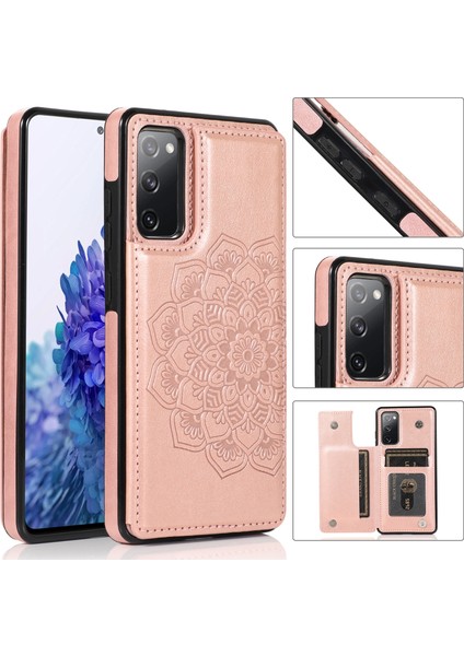 Samsung Galaxy S20 Fe Için Mandala Pu+Tpu Kılıf (Yurt Dışından)