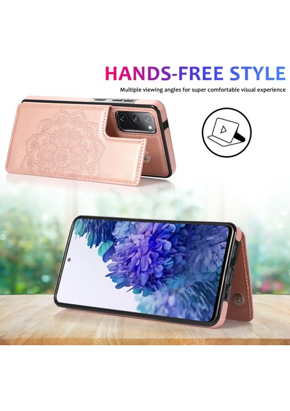 Samsung Galaxy S20 Fe Için Mandala Pu+Tpu Kılıf (Yurt Dışından) modelleri