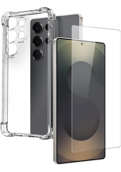 Samsung Galaxy S25 Ultra 5g Için Ekran Filmli Tpu Kılıf (Yurt Dışından)
