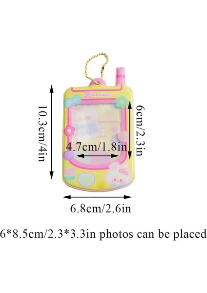 1 Adet Kart Kol Şeffaf Fotocard Tutucu Ins Cep Telefonu Şekli Fotoğraf Kartı Tutucu Karikatür Idol Fotoğraf Koruyucu Ekran Otobüs Kartı Öğrenci (Yurt Dışından) fiyatları