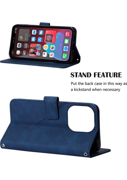 iPhone 14 Pro Için Crossbody Deri Kılıf (Yurt Dışından) indirimleri