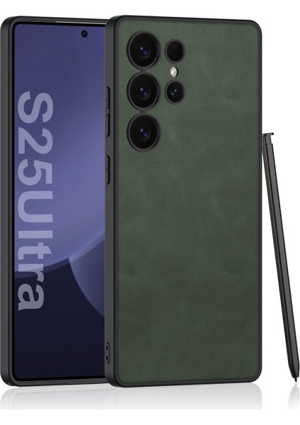 Samsung Galaxy S25 Ultra 5g Için Gkk Buzlu Deri Kılıf (Yurt Dışından)