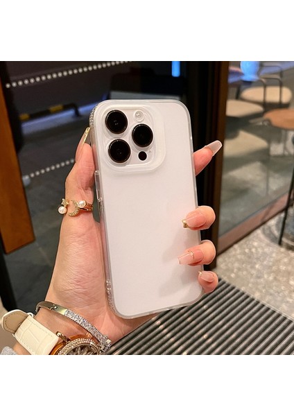 iPhone 15 Pro Için Buzlu Tpu Telefon Kılıfı (Yurt Dışından) fiyatları