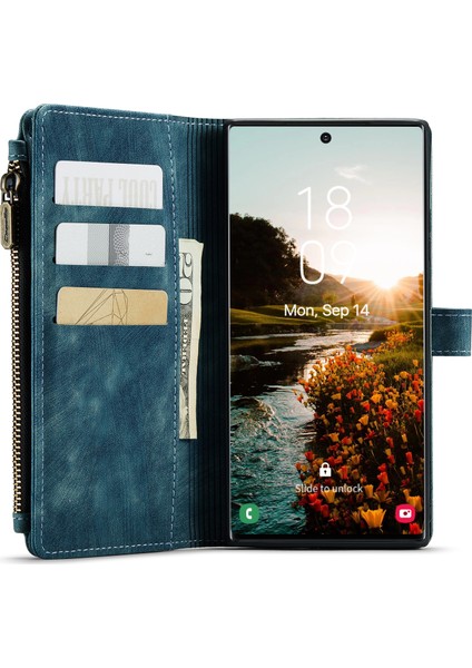 Samsung Galaxy S22 Ultra 5g Için C30 Çok Fonksiyonlu Pu Kılıf (Yurt Dışından) modelleri