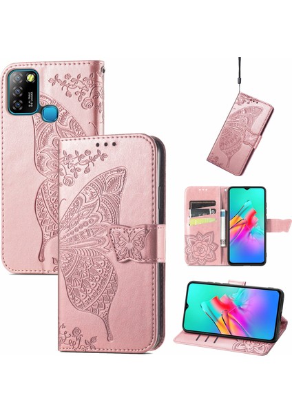 Infinix Smart 5 Için Pu + Tpu Kılıf (Yurt Dışından)