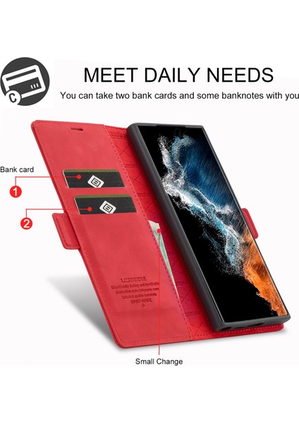 Samsung Galaxy S23 Ultra 5g Için Mikrofiber Deri Kılıf (Yurt Dışından) fırsatları