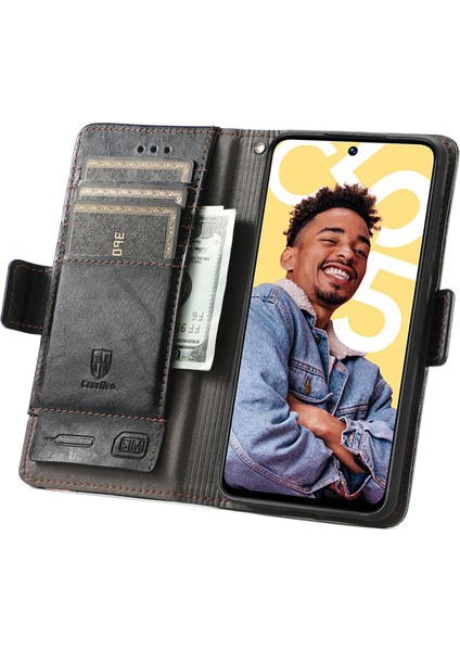Realme C55 Için Çift Tokalı Deri Kılıf (Yurt Dışından) modelleri