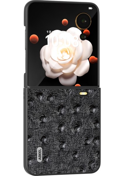 Honor Magic V Flip Için Abe Devekuşu Doku Kılıfı (Yurt Dışından) fiyatları