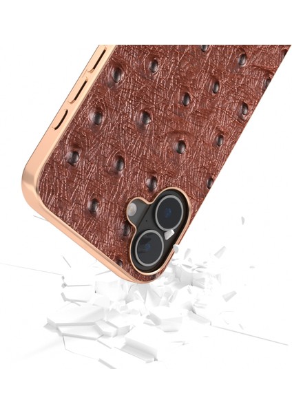 iPhone 16 Plus Için Abe Kaplama Devekuşu Dokulu Kılıf (Yurt Dışından) indirimleri