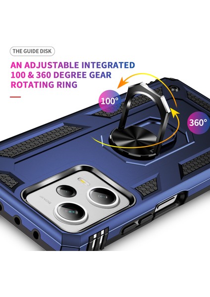 Xiaomi Redmi Note 12 Pro+ Için Darbeye Dayanıklı Tpu + Pc Kılıfı (Yurt Dışından) fırsatları