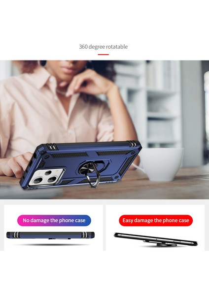 Xiaomi Redmi Note 12 Pro+ Için Darbeye Dayanıklı Tpu + Pc Kılıfı (Yurt Dışından) indirimleri