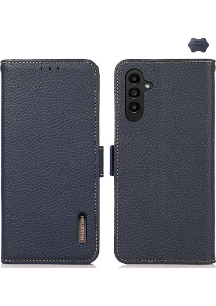 Samsung Galaxy S24 Fe 5g Için Khazneh Litchi Deri Kılıf (Yurt Dışından)