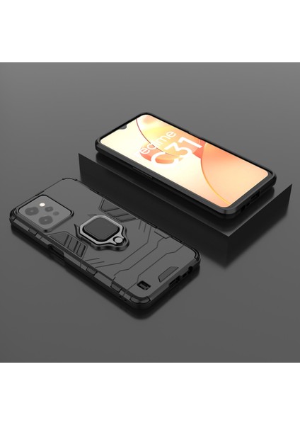 Oppo Realme C31 Için Halka Tutucu Pc + Tpu Kılıf (Yurt Dışından) fiyatları