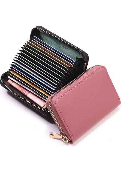 20 Bit Sarı Moda Pu Kart Çantası Büyük Kapasiteli Kredi Kartı Tutucu Erkek Kartvizit Cüzdan Kadın Değişim Organizatör Fermuar Çanta Bayanlar 2022 (Yurt Dışından) fiyatları