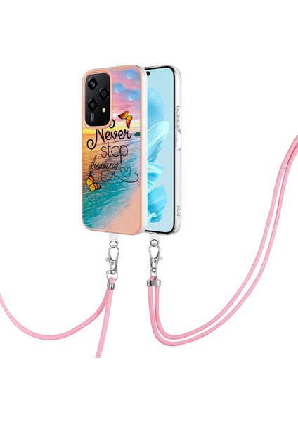 Honor 200 Lite Global Için Kordonlu Imd Tpu Kılıf (Yurt Dışından)