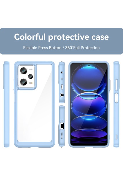 Xiaomi Redmi Note 12 Pro 5g Çin Için Akrilik + Tpu Telefon Kılıfı (Yurt Dışından) fiyatları