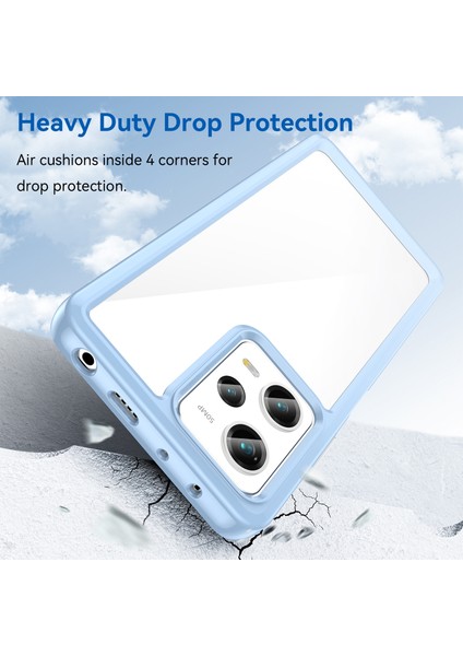 Xiaomi Redmi Note 12 Pro 5g Çin Için Akrilik + Tpu Telefon Kılıfı (Yurt Dışından) modelleri