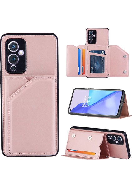 Oneplus 9 Için Pu + Tpu + Pc Kılıfı (Yurt Dışından)