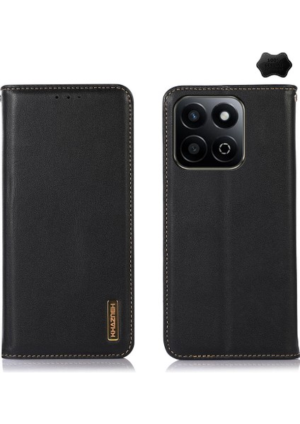 Honor Play 60 Plus / 200 Smart Için Nappa Pu Telefon Kılıfı (Yurt Dışından)