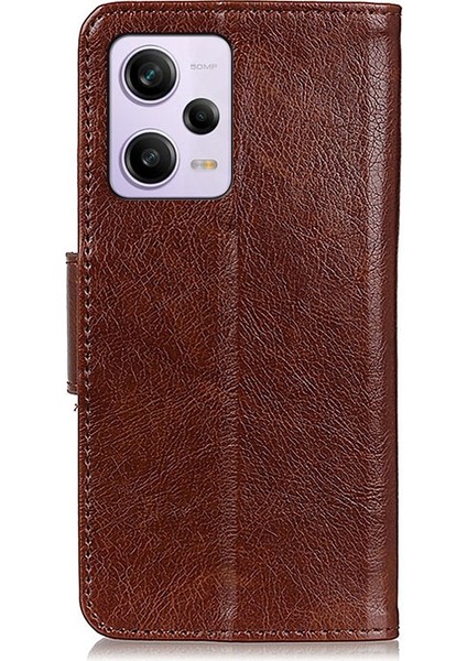 Xiaomi Redmi Note 12 Pro+ Çin Için Nappa Texture Deri Kılıf (Yurt Dışından) indirimleri