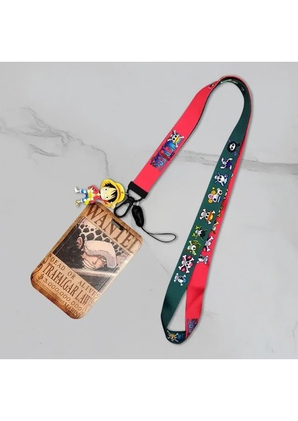 Hz-39 1 Takım Anime Tek Parça Aranıyor Kimlik Kartı Tutucu Şekil Koleksiyonu Luffy Nika Roger Kılıfları Kart Kordon Anahtar Kordon Rozeti (Yurt Dışından)