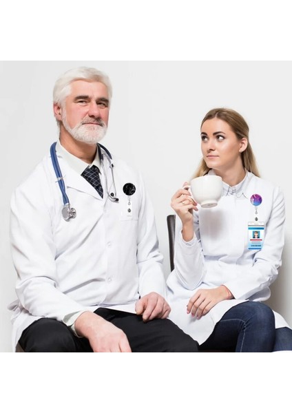 Siyah (1 Adet) Kimlik Etiketi Için Ebru Rozeti Makarası Geri Çekilebilir Uzunluk Yaka Kartı Tutucu Aksesuarları Klipler Çalışma Izni Çalışan Geçiş Kartı Makaraları (Yurt Dışından) fırsatları