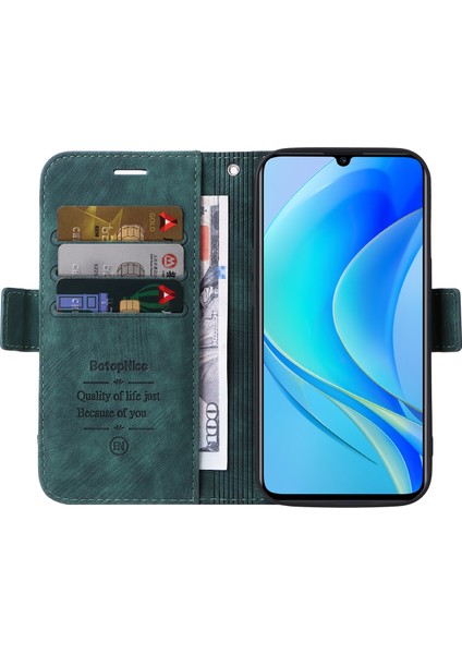 Huawei Nova Y70 / Y70 Plus / Keyfini Çıkarın 50 Için Tokalı Pu Kılıf (Yurt Dışından) fırsatları