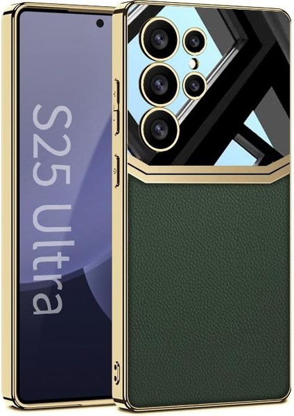 Samsung Galaxy S25 Ultra 5g Için Gkk Kaplama Deri Kılıf (Yurt Dışından)